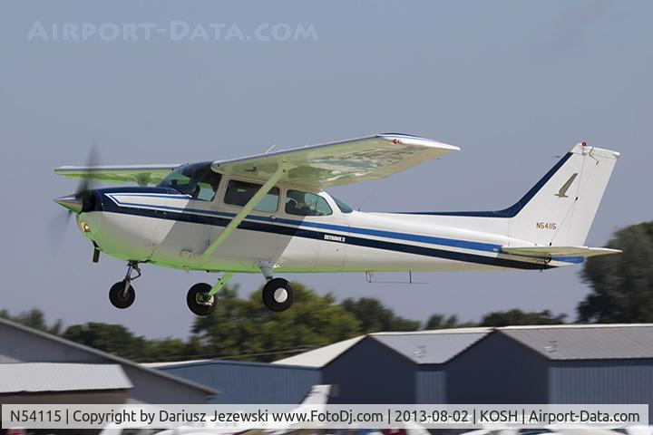 N54115, 1981 Cessna 172P C/N 17274879, Cessna 172P Skyhawk  C/N 17274879, N54115