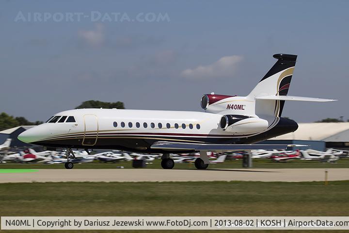 N40ML, 2014 Embraer EMB-505 Phenom 300 C/N 50500231, Dassault Falcon 900EX  C/N 46, N40ML
