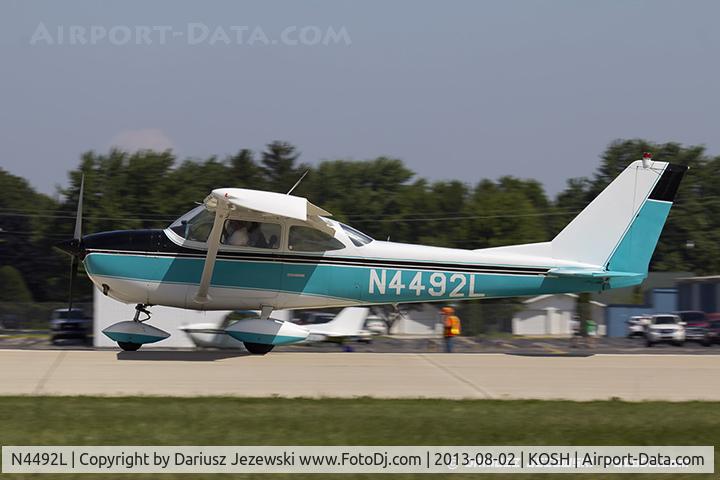 N4492L, 1966 Cessna 172G C/N 17254587, Cessna 172G Skyhawk  C/N 17254587, N4492L