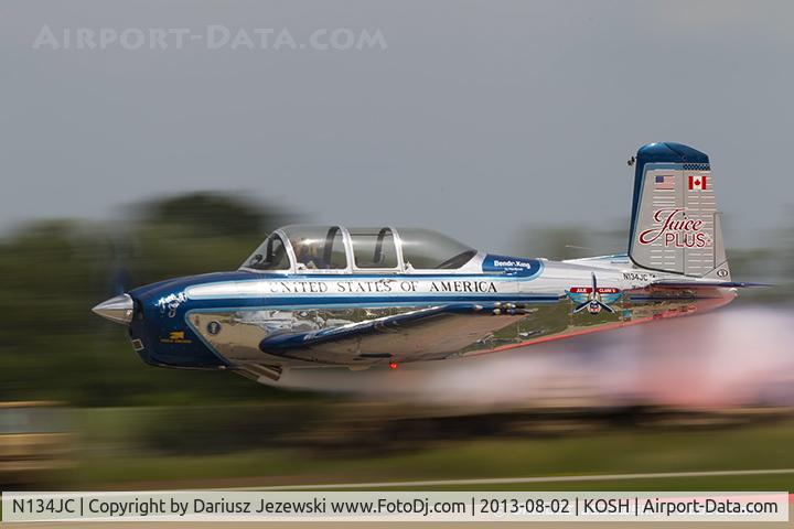 N134JC, 1955 Beech T-34-A (A45) Mentor C/N G-812, Beech A45 (T-34A) Mentor 
