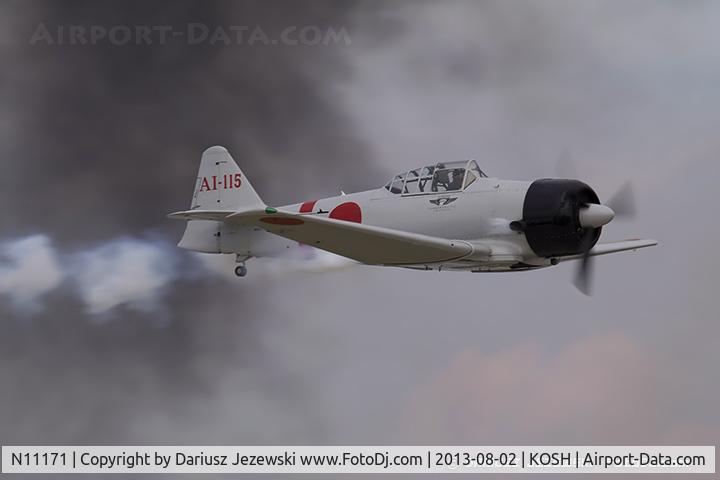N11171, 1942 North American AT-6B Texan C/N 84-7800, North American AT-6B Texan - Zero replica  C/N 84-7800, N11171