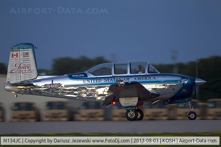 N134JC, 1955 Beech T-34-A (A45) Mentor C/N G-812, Beech A45 (T-34A) Mentor 