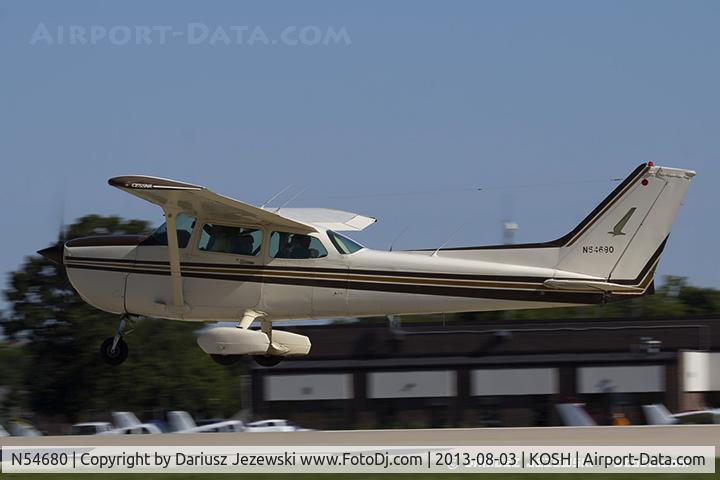 N54680, 1981 Cessna 172P C/N 17275035, Cessna 172P Skyhawk  C/N 17275035, N54680