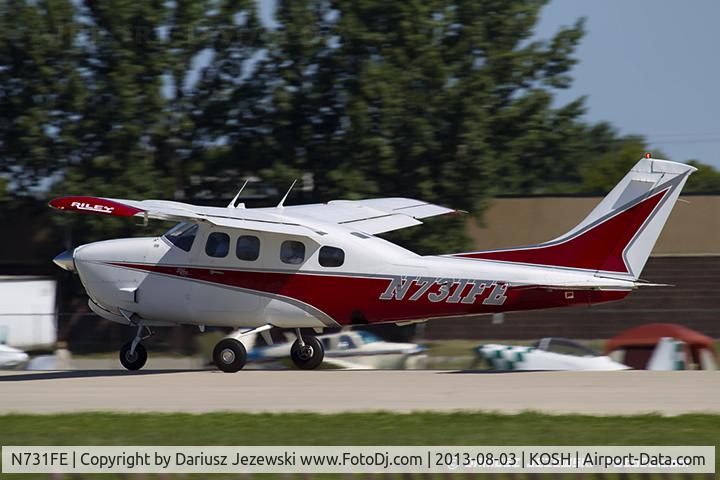N731FE, 1979 Cessna P210N Pressurised Centurion C/N P210-00450, Cessna P210N Pressurised Centurion  C/N P21000450, N731FE