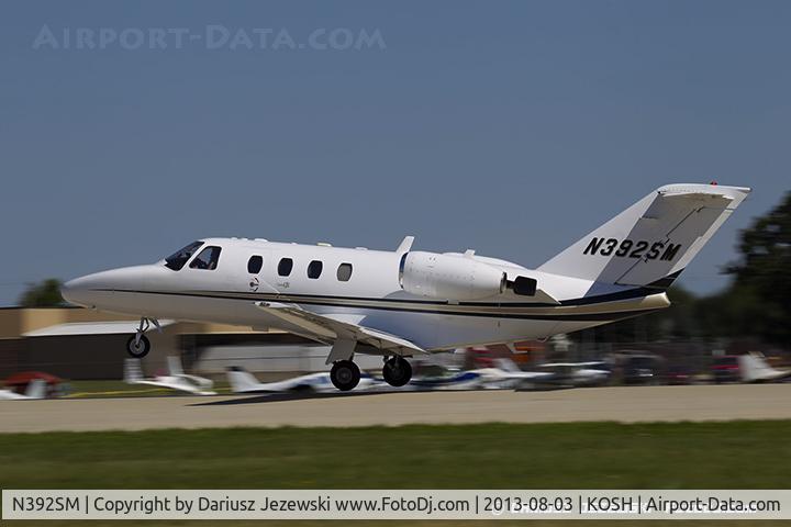 N392SM, 2000 Cessna 525 CitationJet CJ1 C/N 525-0392, Cessna 525 Citationjet CJ1   C/N 525-0392, N392SM