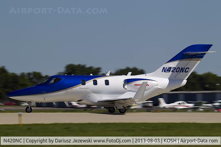 N420NC, 2012 Honda HA-420 HondaJet C/N 42000004, Honda HA-420 Hondajet  C/N 42000004, N420NC