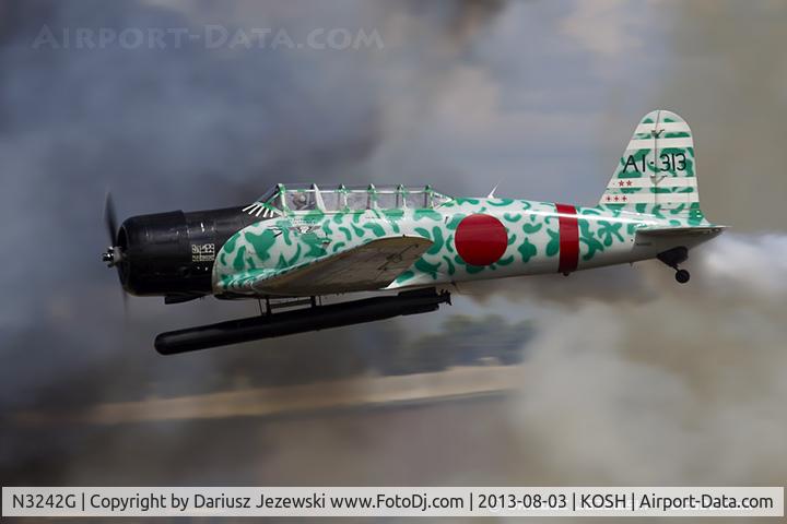 N3242G, 1945 North American AT-6D Texan C/N 43766, North American AT-6D Texan  C/N 43766 - replica of Nakajima Kate, N3242G