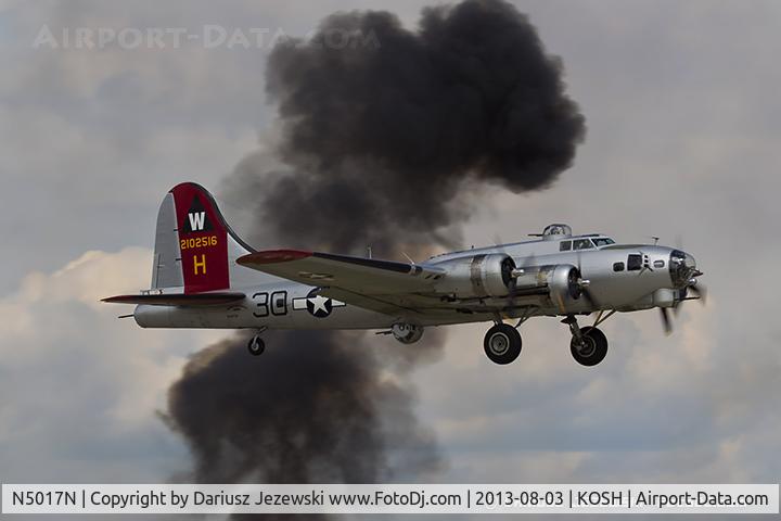 N5017N, 1944 Lockheed/Vega (Boeing) B-17G-105-VE Flying Fortress C/N 8649, Boeing B-17G Flying Fortress 
