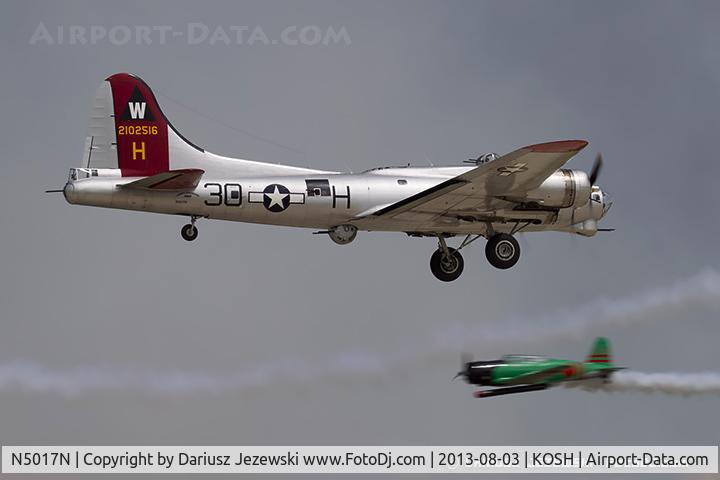 N5017N, 1944 Lockheed/Vega (Boeing) B-17G-105-VE Flying Fortress C/N 8649, Boeing B-17G Flying Fortress 
