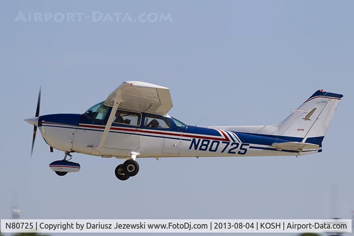 N80725, 1976 Cessna 172M C/N 17266716, Cessna 172M Skyhawk  C/N 17265095, N80725