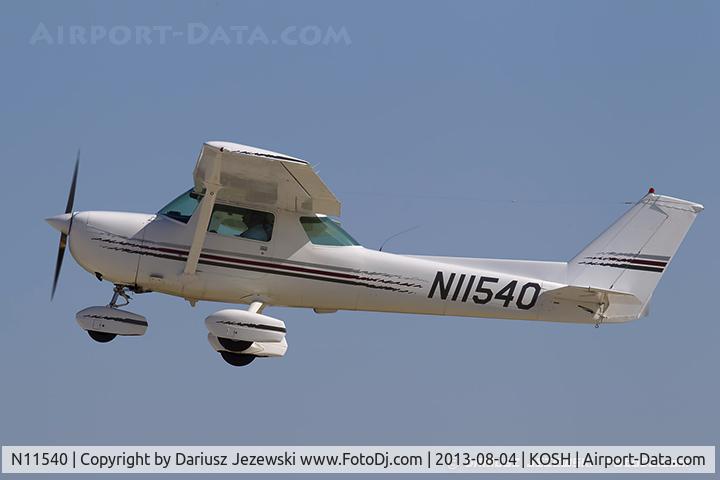 N11540, 1973 Cessna 150L C/N 15075502, Cessna 150L  C/N 15075502, N11540