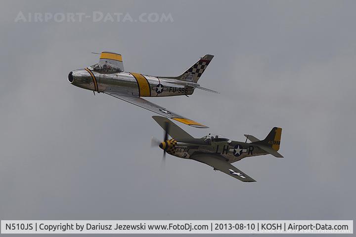 N510JS, 1944 North American P-51D Mustang C/N 44-72086, North American P-51D Mustang 