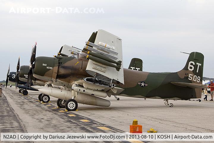 N2AD, 1947 Douglas AD-1 Skyraider C/N 09257/2085, Douglas AD-1 Skyraider 