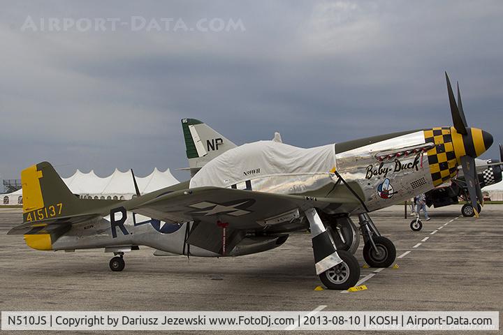 N510JS, 1944 North American P-51D Mustang C/N 44-72086, North American P-51D Mustang 