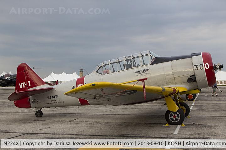 N224X, 1941 North American SNJ-4 Texan C/N 88-13041, North American SNJ-4 Texan  C/N 88-13041, N224X