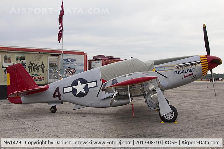 N61429, 1942 North American P-51C Mustang C/N 103-26199, North American P-51C Mustang 