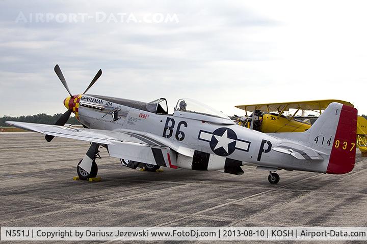 N551J, 1957 North American P-51D Mustang C/N 44-74230, North American P-51D Mustang 