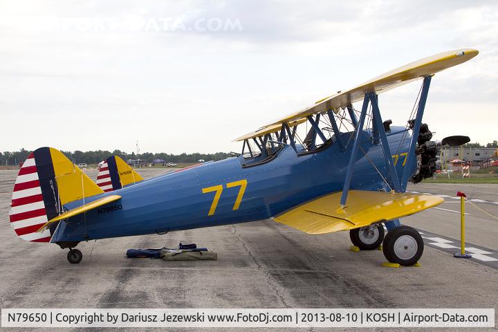 N79650, 1944 Boeing E75N1 C/N 75-5770, Boeing E-75N1 Stearman  C/N 75-5770  - Dave Groh, N79650