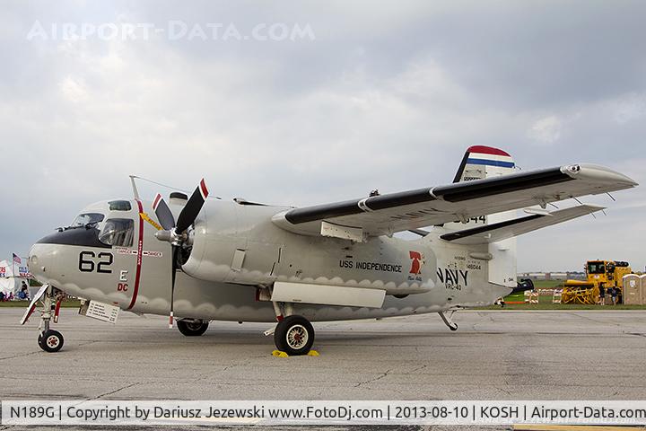 N189G, 1955 Grumman C-1A Trader C/N G-96-74, Grumman C-1A Trader 