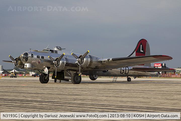 N3193G, 1944 Boeing B-17G Flying Fortress C/N 77255, Boeing B-17G Flying Fortress 