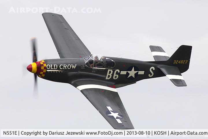 N551E, 1943 North American P-51B-1NA Mustang C/N 102-24700, North American P-51B Mustang 