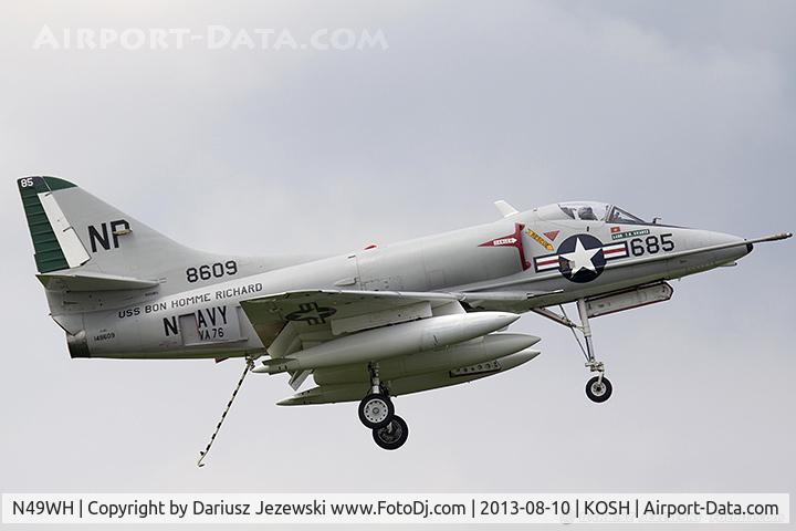 N49WH, 1959 Douglas A-4B Skyhawk C/N 11366, Douglas A-4B Skyhawk  C/N 11366, N49WH
