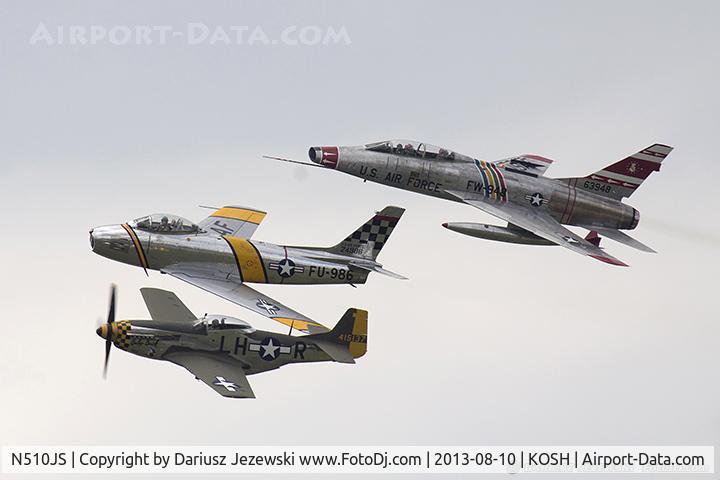 N510JS, 1944 North American P-51D Mustang C/N 44-72086, North American P-51D Mustang 