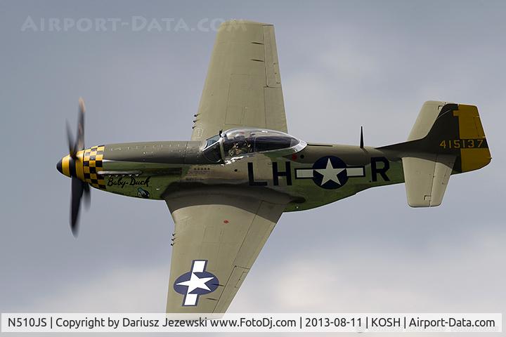 N510JS, 1944 North American P-51D Mustang C/N 44-72086, North American P-51D Mustang 