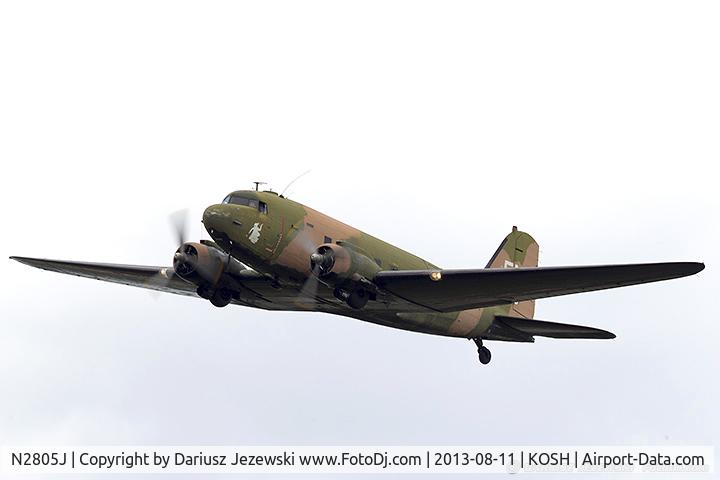 N2805J, 1944 Douglas DC3C-R-1830-90C C/N 20835, Douglas DC-3C-R-1830-90C 
