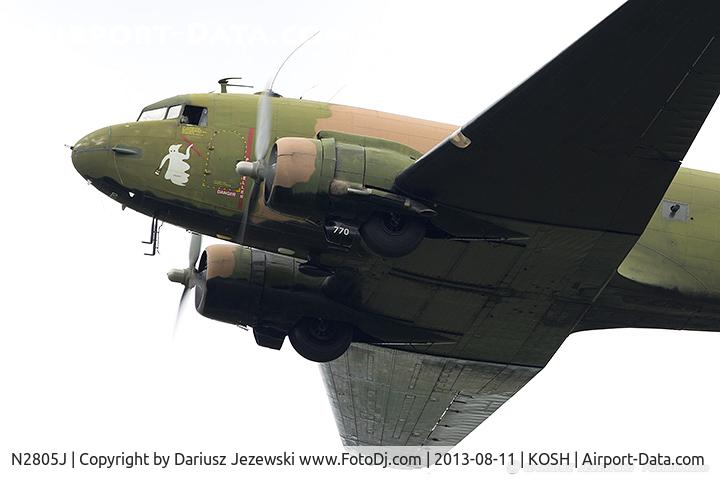 N2805J, 1944 Douglas DC3C-R-1830-90C C/N 20835, Douglas DC-3C-R-1830-90C 