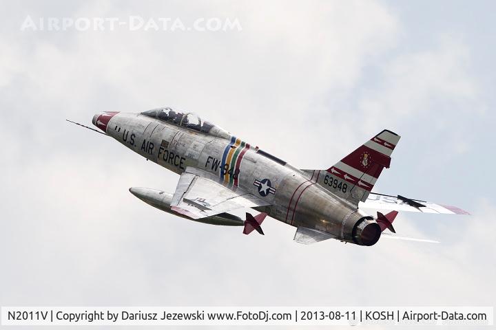 N2011V, 1958 North American F-100F Super Sabre C/N 243-224, North American F-100F Super Sabre C/N 56-3948, N2011V