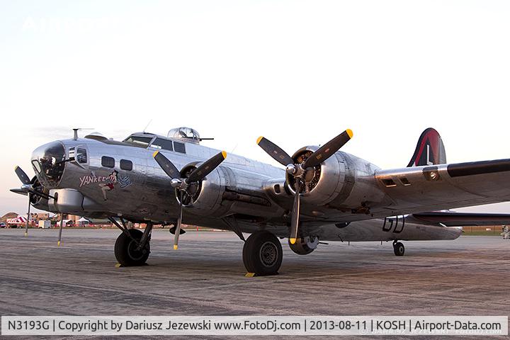 N3193G, 1944 Boeing B-17G Flying Fortress C/N 77255, Boeing B-17G Flying Fortress 
