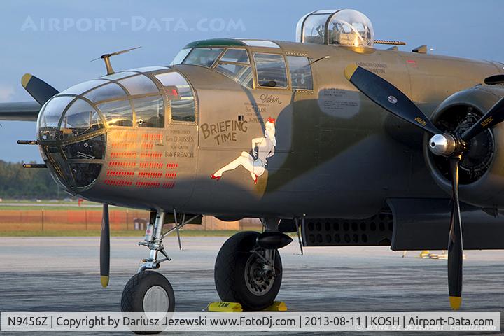 N9456Z, 1943 North American TB-25N Mitchell C/N 108-33214, North American TB-25N Mitchell 