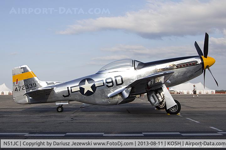 N51JC, 1944 North American P-51D Mustang C/N 122-38798, North American P-51D Mustang 