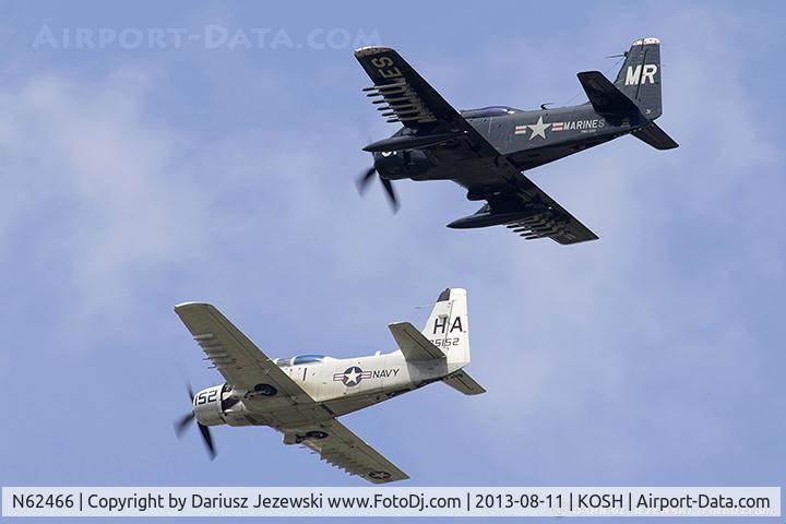 N62466, 1955 Douglas EA-1E Skyraider C/N 10255 (135178), Douglas AD-5W (EA-1E)  Skyraider  C/N 135178 - Eric Downing, N62466