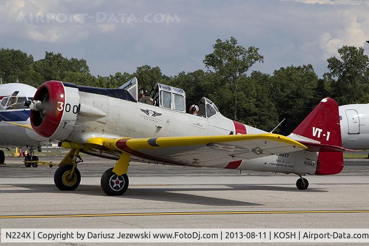 N224X, 1941 North American SNJ-4 Texan C/N 88-13041, North American SNJ-4 Texan  C/N 88-13041, N224X