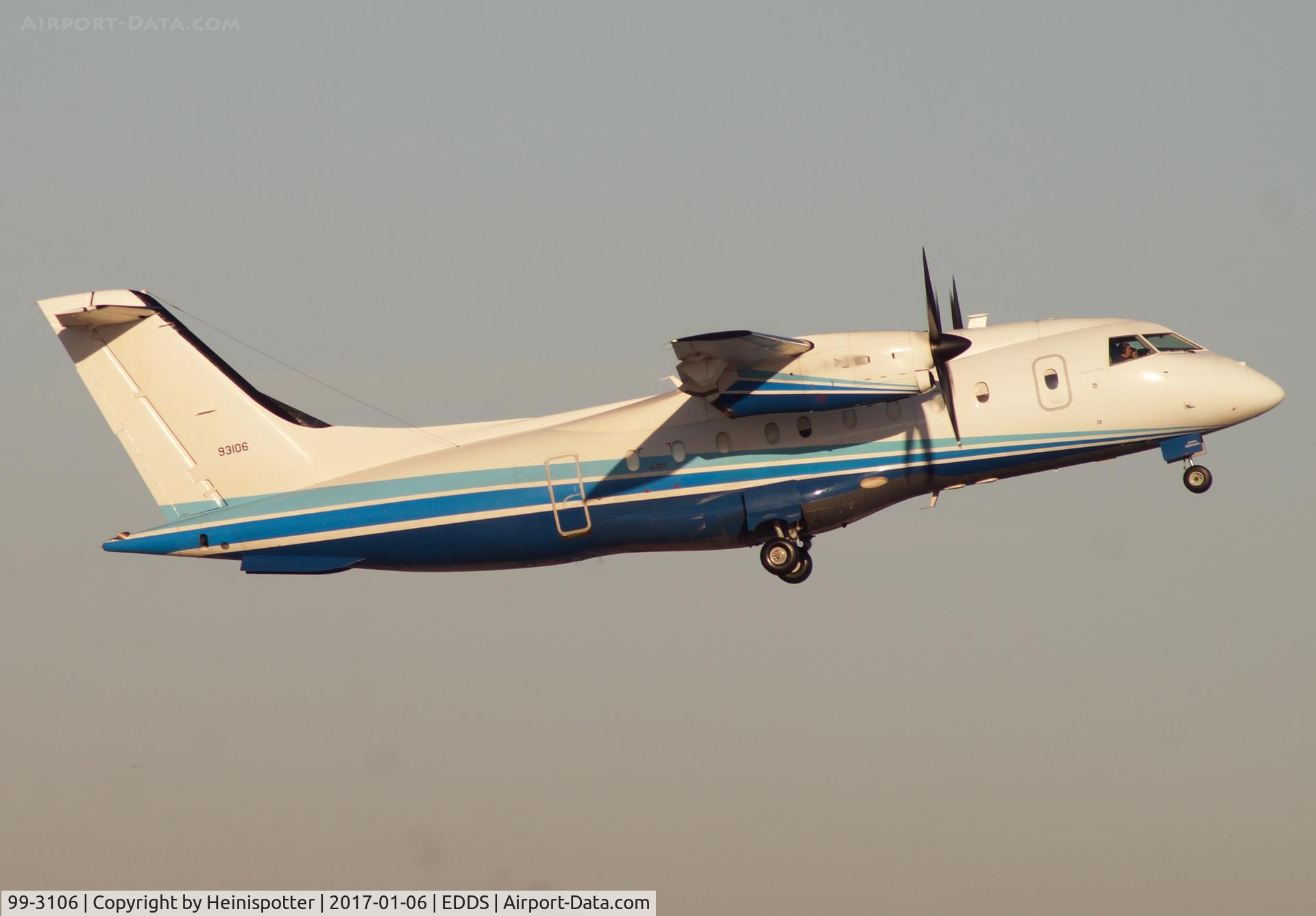 99-3106, 1999 Dornier C-146A Wolfhound (328) C/N 3106, 99-3106 at Stuttgart Airport.