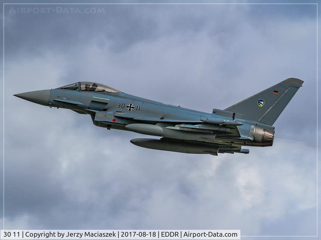 30 11, Eurofighter EF-2000 Typhoon S C/N GS005, Eurofighter EF-2000 Typhoon S