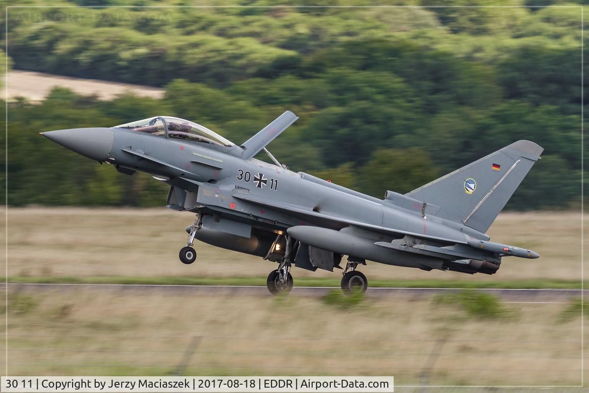 30 11, Eurofighter EF-2000 Typhoon S C/N GS005, Eurofighter EF-2000 Typhoon S