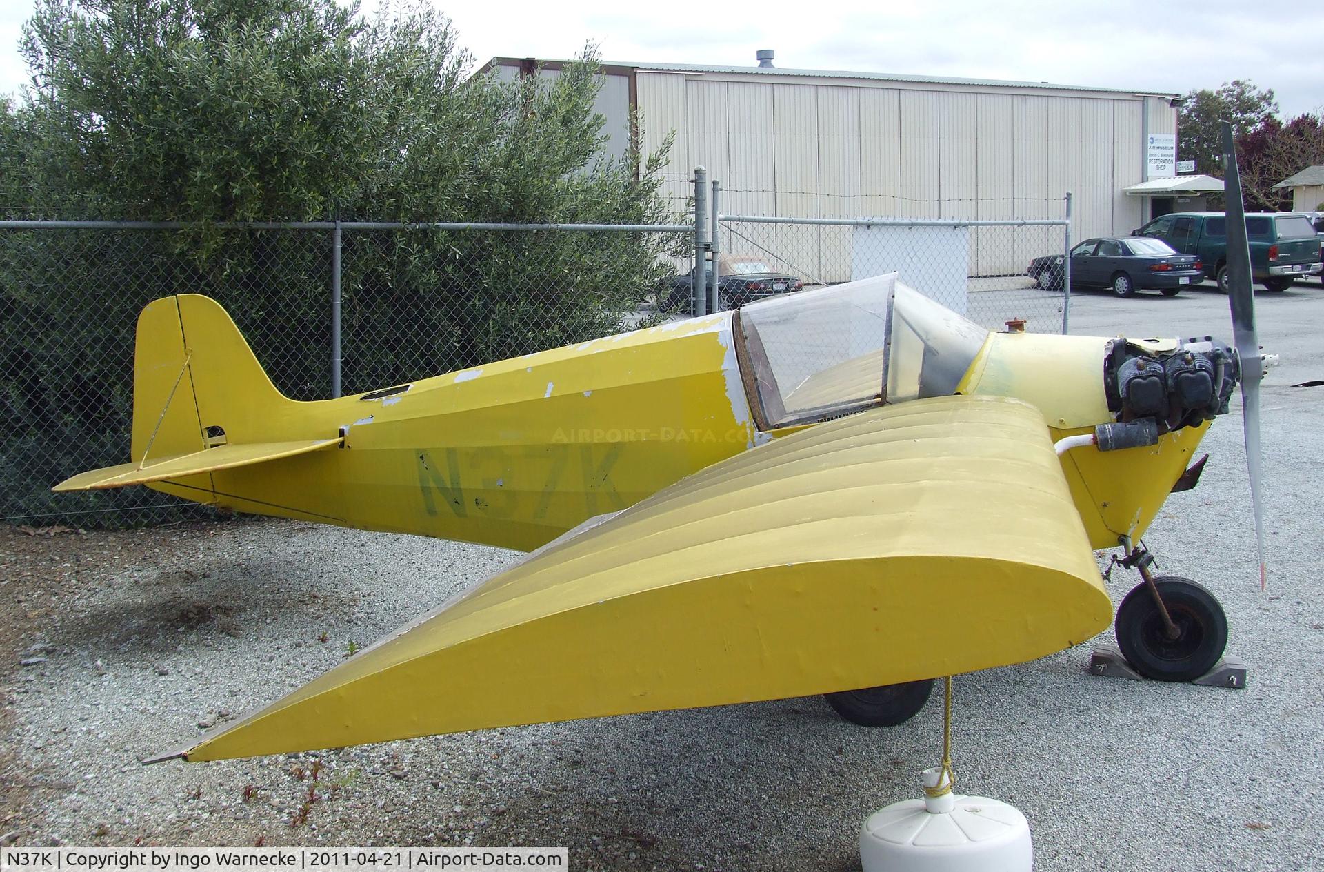 N37K, 1955 Stits SA-6A Flut-r-Bug C/N 101, Stits SA-6A Flut-r-Bug at the Wings of History Air Museum, San Martin CA