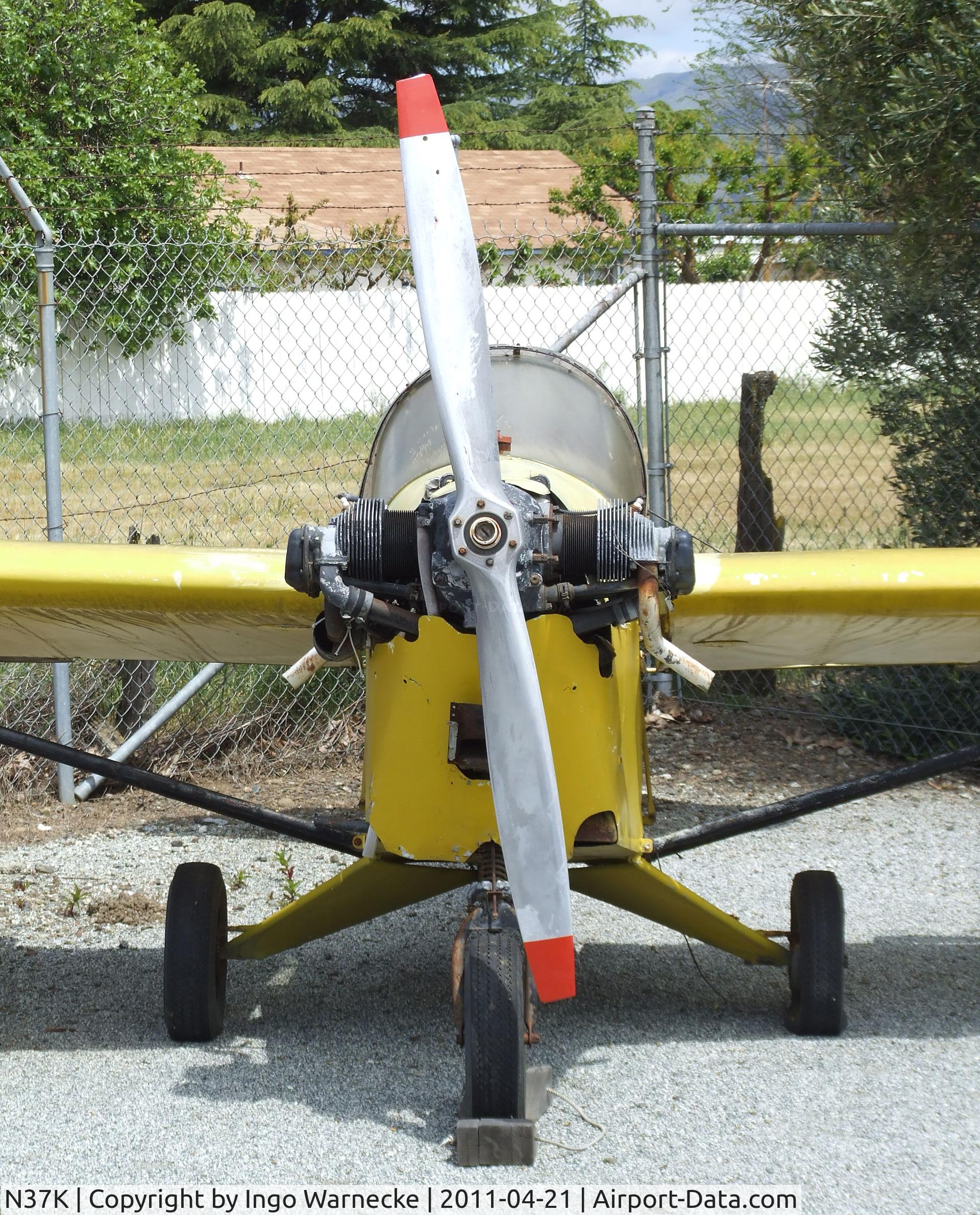 N37K, 1955 Stits SA-6A Flut-r-Bug C/N 101, Stits SA-6A Flut-r-Bug at the Wings of History Air Museum, San Martin CA