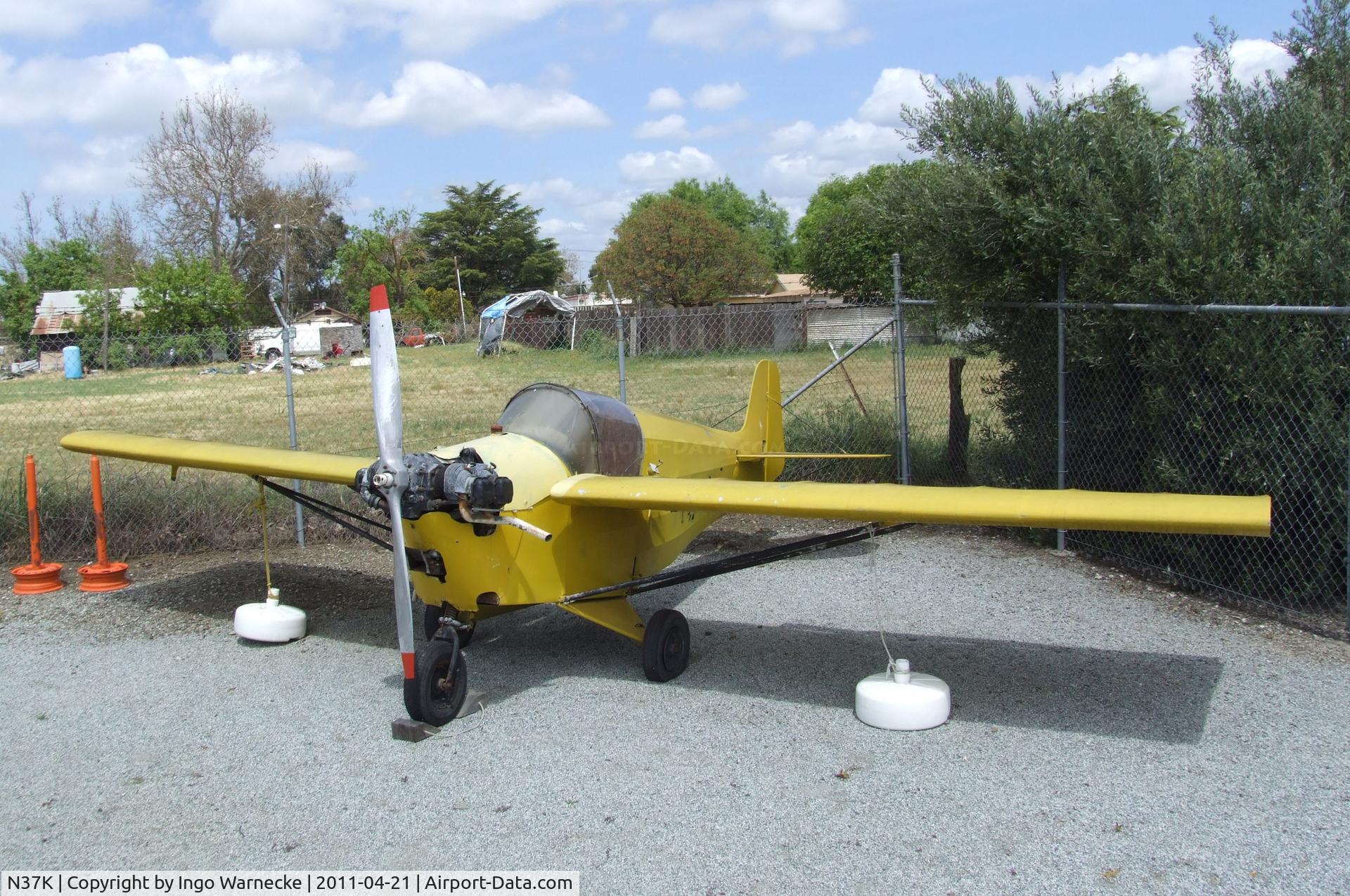 N37K, 1955 Stits SA-6A Flut-r-Bug C/N 101, Stits SA-6A Flut-r-Bug at the Wings of History Air Museum, San Martin CA