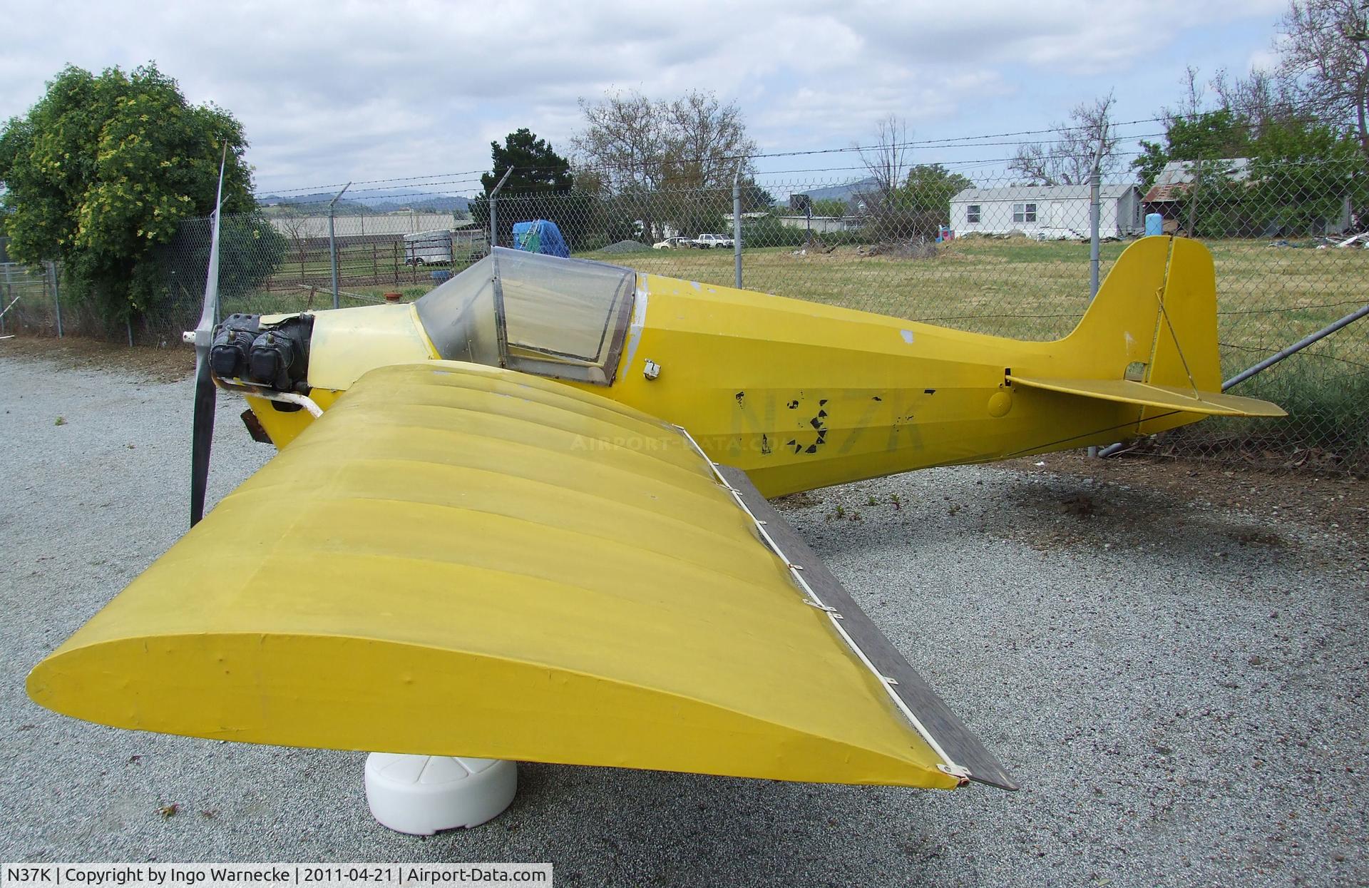 N37K, 1955 Stits SA-6A Flut-r-Bug C/N 101, Stits SA-6A Flut-r-Bug at the Wings of History Air Museum, San Martin CA
