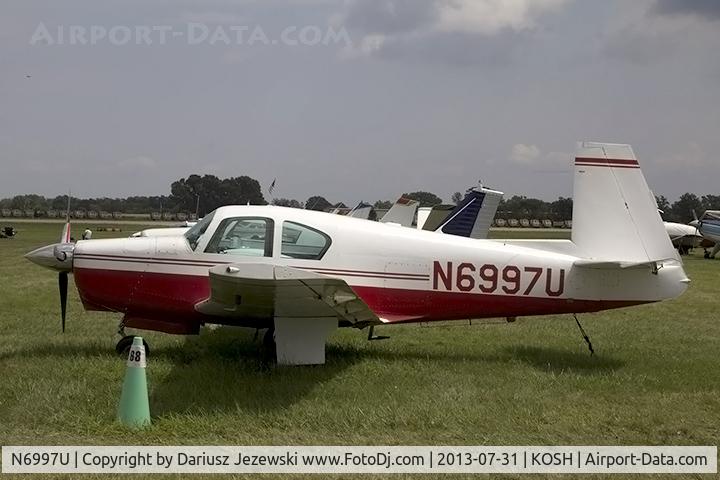 N6997U, 1964 Mooney M20C Ranger C/N 2718, Mooney M20C Ranger  C/N 2718, N6997U