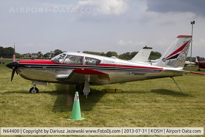 N64400, 1964 Piper PA-24-400 Comanche 400 C/N 26-36, Piper PA-24-400 Comanche 400  C/N 26-36, N64400
