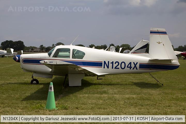 N1204X, 1963 Mooney M20C Ranger C/N 2607, Mooney M20C Ranger  C/N 2607, N1204X