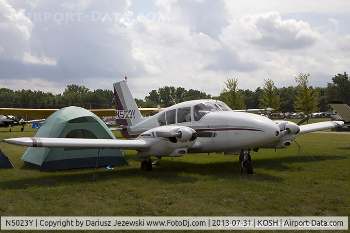 N5023Y, 1962 Piper PA-23-250 C/N 27-2027, Piper PA-23-250 Aztec  C/N 27-2027, N5023Y