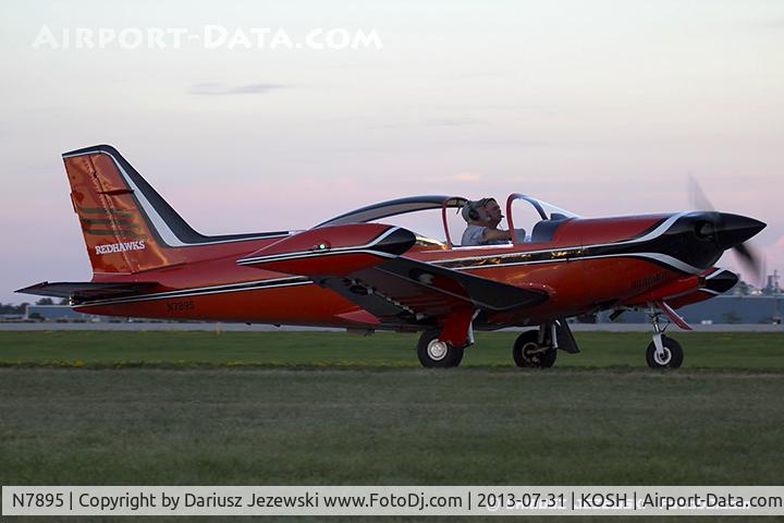 N7895, 1968 SIAI-Marchetti F-260 C/N 123, Siai-Marchetti F-260  C/N 123, N7895