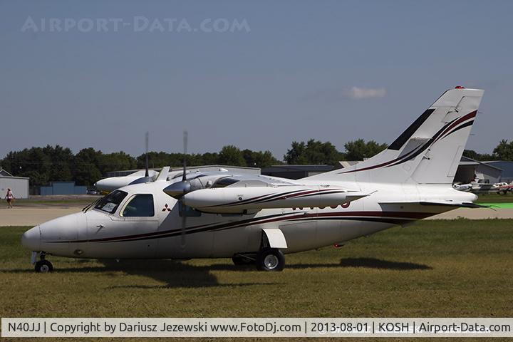 N40JJ, Mitsubishi MU-2B-26A C/N 383, Mitsubishi MU-2B-26A  C/N 383, N40JJ