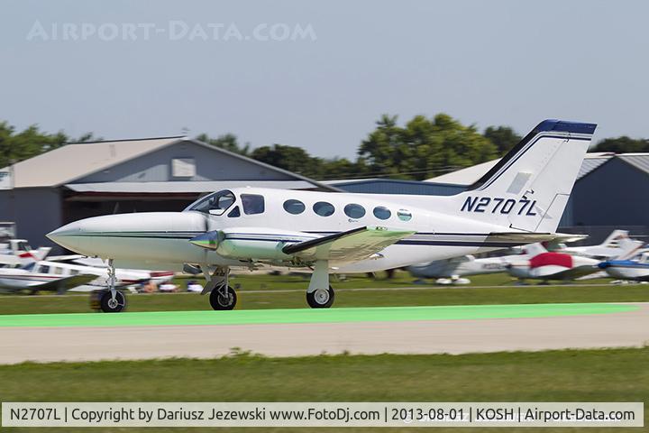 N2707L, 1980 Cessna 414A Chancellor C/N 414A0609, Cessna 414A Chancellor  C/N 414A0609, N2707L